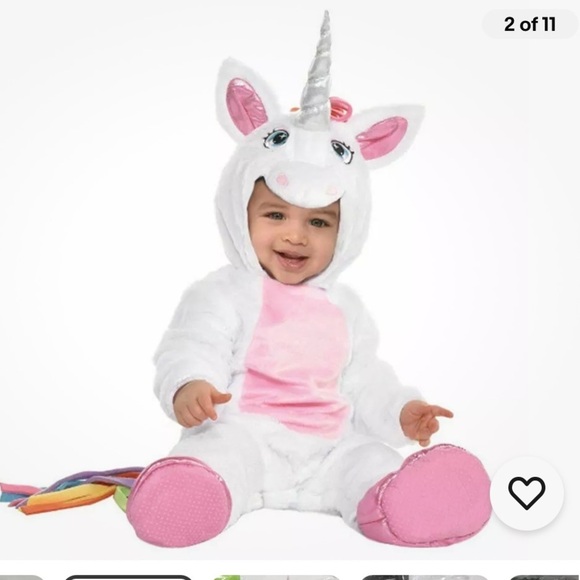 Unicorn Baby Halloween outfit NEW! 18/24 months - Picture 1 of 3
